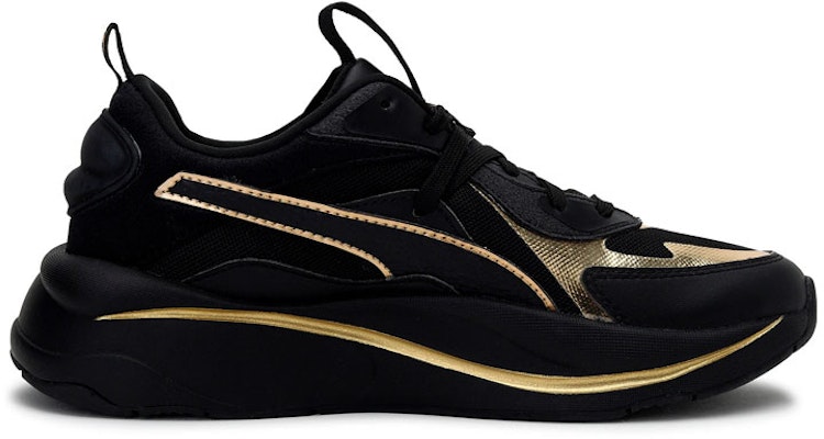 (Women) Puma RS-Curve Glow 'Black Team Gold' 375174-04 Order (Women) Puma RS-Curve Glow 'Black Team Gold' 375174-04