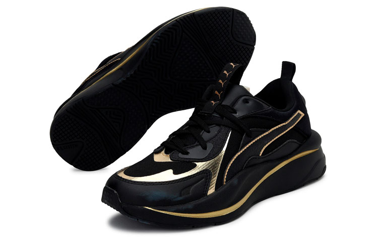 Shop (W) Puma RS-Curve Glow ''Schwarz Team Gold'' 375174-04