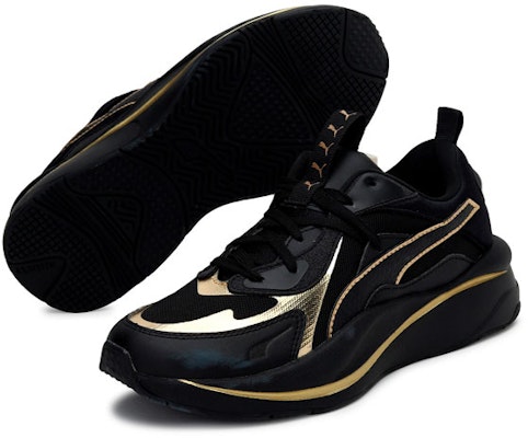 (Women) Puma RS-Curve Glow 'Black Team Gold' 375174-04 Shop (Women) Puma RS-Curve Glow 'Black Team Gold' 375174-04
