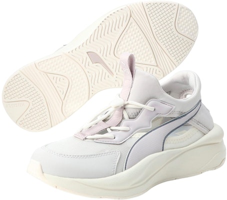 PUMA Rs-Curve Mule 防滑耐磨 低筒 運動休閒鞋 女款 灰 Lookbook PUMA Rs-Curve Mule 防滑耐磨 低筒 運動休閒鞋 女款 灰
