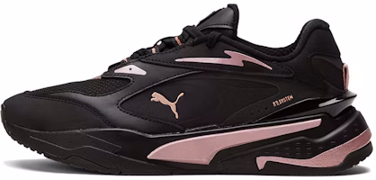 (Women) Puma RS-Fast 'Royal Flame - Black Rose Gold' 375384-01 (Women) Puma RS-Fast 'Royal Flame - Black Rose Gold' 375384-01