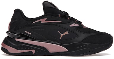 (Women) Puma RS-Fast 'Royal Flame - Black Rose Gold' 375384-01 (Women) Puma RS-Fast 'Royal Flame - Black Rose Gold' 375384-01
