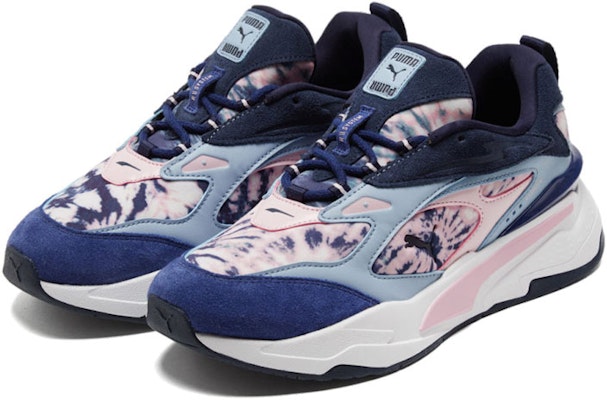 (W) プーマ RS-Fast タイダイ フォーエバーブルーピンク (Puma RS-Fast Tie-Dye Forever Blue Pink) 375786-02 Lookbook (W) プーマ RS-Fast タイダイ フォーエバーブルーピンク (Puma RS-Fast Tie-Dye Forever Blue Pink) 375786-02