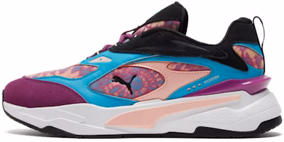 (Women) Puma RS-Fast 'Tie Dye - Scuba Blue Byzantium' 375786-01 (Women) Puma RS-Fast 'Tie Dye - Scuba Blue Byzantium' 375786-01