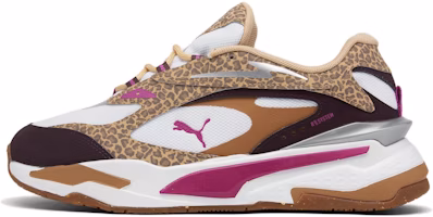 (Women) Puma RS-Fast Mix 'White Brown' 387126-01 (Women) Puma RS-Fast Mix 'White Brown' 387126-01