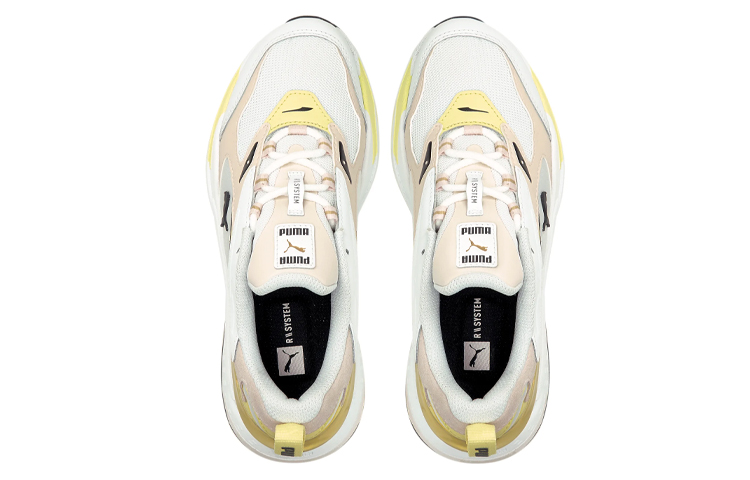 Lookbook (W) プーマ RS-Fast Mix ゴールド「ホワイトパール」 382244-02
