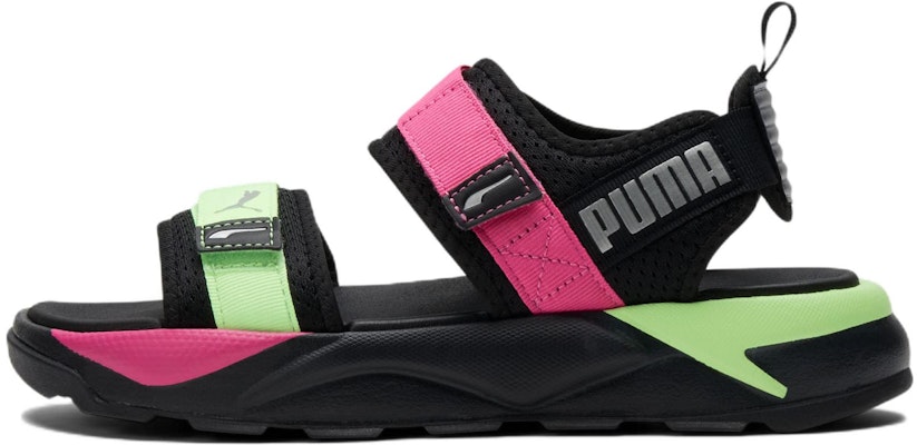(Women) Puma RS-Sandal 'Glow in the Dark - Black Pink Lime' 381933-02 Buy (Women) Puma RS-Sandal 'Glow in the Dark - Black Pink Lime' 381933-02