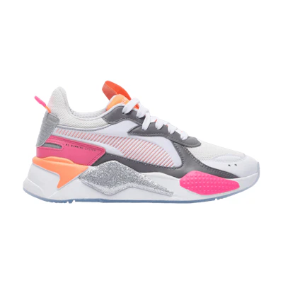(W) Puma RS-X 'Glitz - White Fluo Pink'