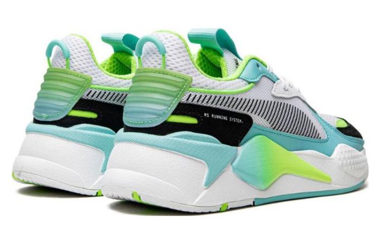 (W) Puma RS-X Fade 'White Black Green Aqua' 圖 4