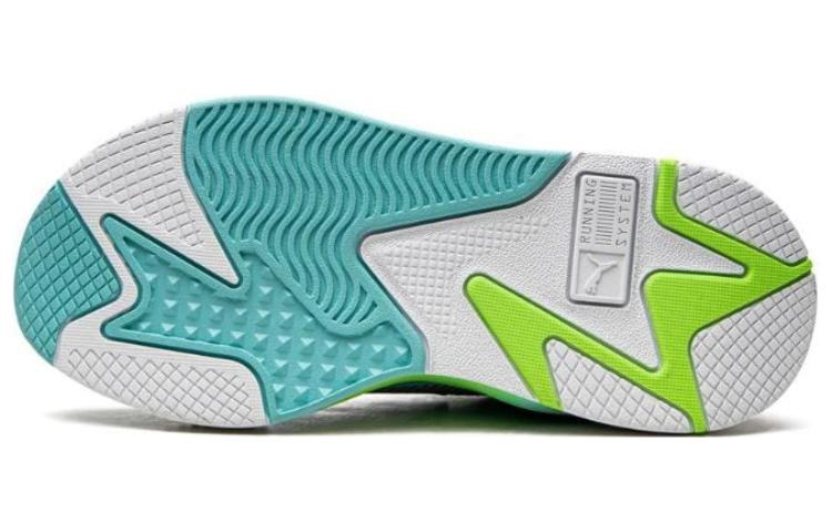 (W) Puma RS-X Fade 'White Black Green Aqua' 圖 5