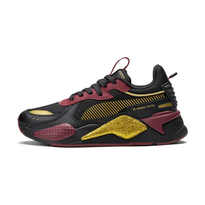 (W) Puma RS-X Glitz CC 'Black Tibetan Red Gold'