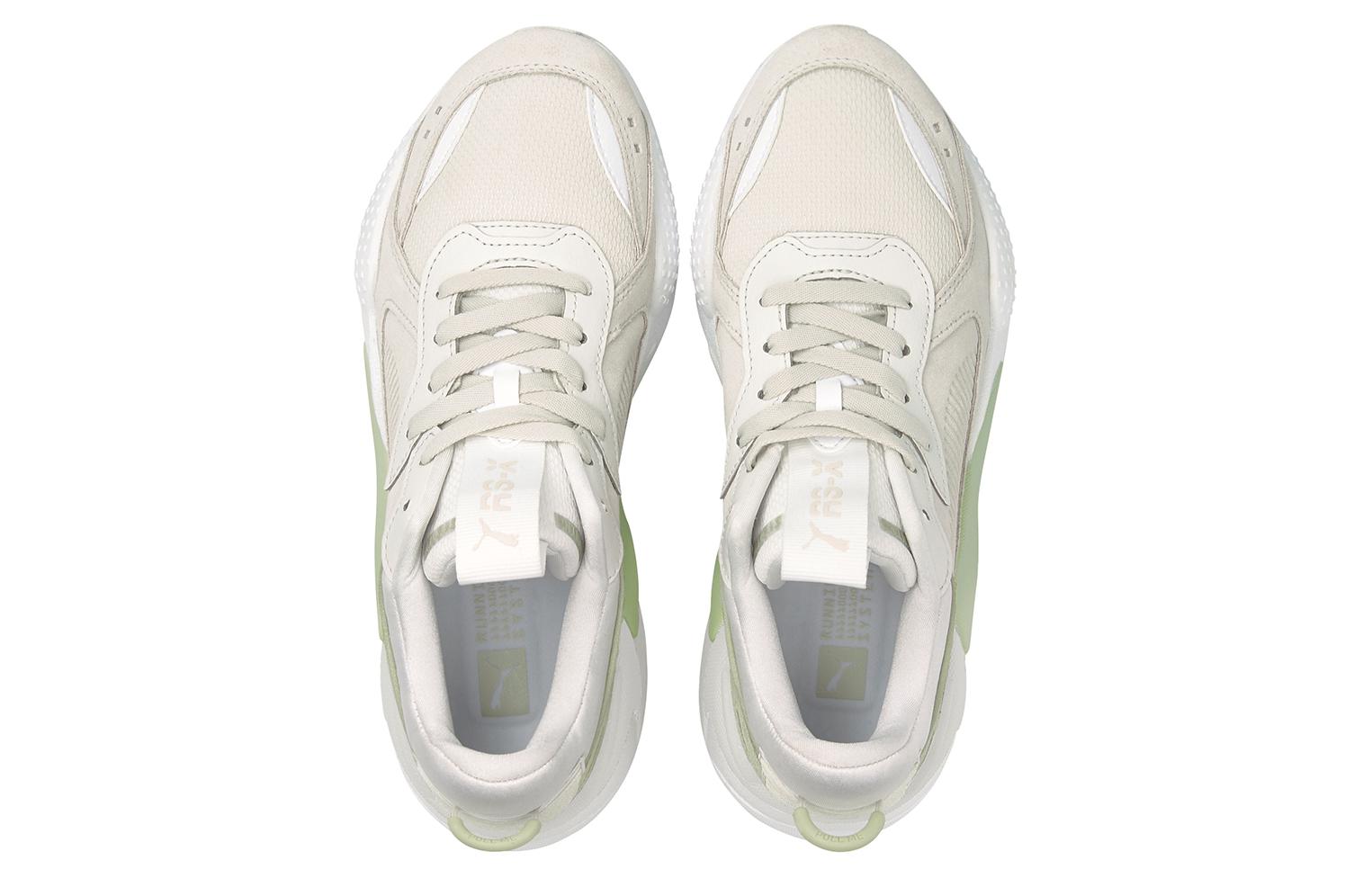 Lookbook (W) プーマ RS-X Reinvent グレー/白/緑 371008-12