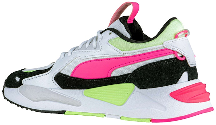 (W) Puma RS-Z Reinvent 'Blanco Rosa Flúor Negro Lima Brillante' 383219-08 Lookbook (W) Puma RS-Z Reinvent 'Blanco Rosa Flúor Negro Lima Brillante' 383219-08