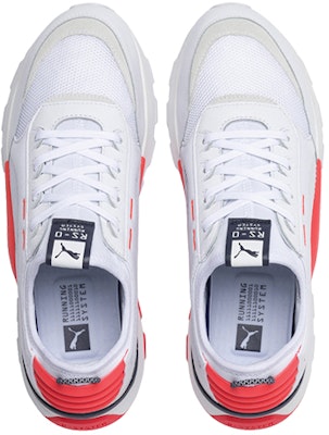 Puma Rs-0 Core 白/红/黑低帮运动鞋 369601-12 Shop Puma Rs-0 Core 白/红/黑低帮运动鞋 369601-12