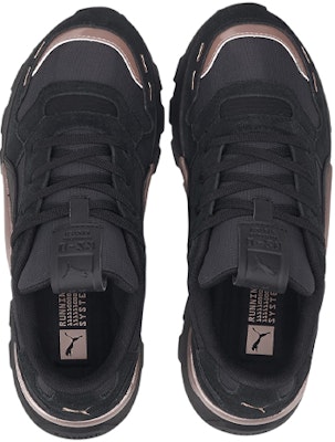 (W) 彪马 RS 2.0 黑玫瑰金单色系运动鞋 374670-02 Lookbook (W) 彪马 RS 2.0 黑玫瑰金单色系运动鞋 374670-02