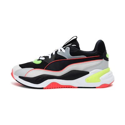 Puma Rs-2k Internet Exploring Low-Running Shoes Black/Grey/Red