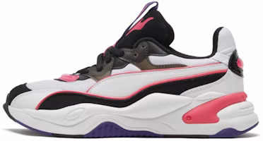 (Women) Puma Rs-2k Power Play Low Top Running Shoes Purple/Black/White 375132-01 (Women) Puma Rs-2k Power Play Low Top Running Shoes Purple/Black/White 375132-01