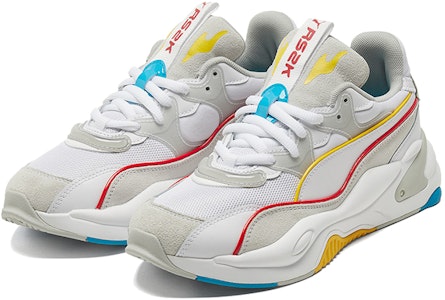 (W) Puma RS-2K POWER PLAY WNS Blanco-Gris-Amarillo 375132-02 Lookbook (W) Puma RS-2K POWER PLAY WNS Blanco-Gris-Amarillo 375132-02