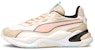 (W) Puma RS-2K Metallic Kasut Lari Sukan Khaki/Pink 375134-01