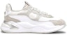 (W) Puma RS-2K Metallic Kasut Lari Sukan Putih/Kelabu 375134-02