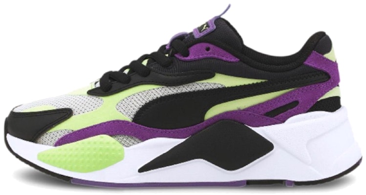 (W) Puma RS-X3 Brillante 'Blanco Púrpura Verde' 374446-01 Buy (W) Puma RS-X3 Brillante 'Blanco Púrpura Verde' 374446-01