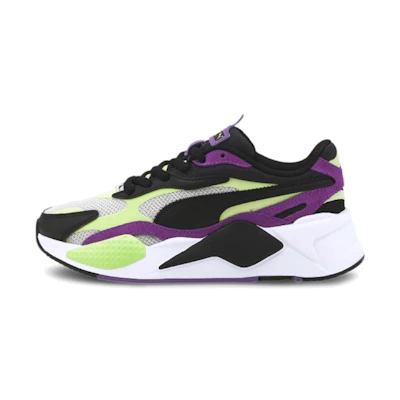 (W) Puma RS-X3 Bright 'White Purple Green'