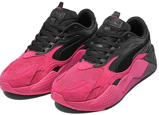 Puma Rs-x³ 色塊組合 女款 黑粉色 低筒運動鞋 Order Puma Rs-x³ 色塊組合 女款 黑粉色 低筒運動鞋