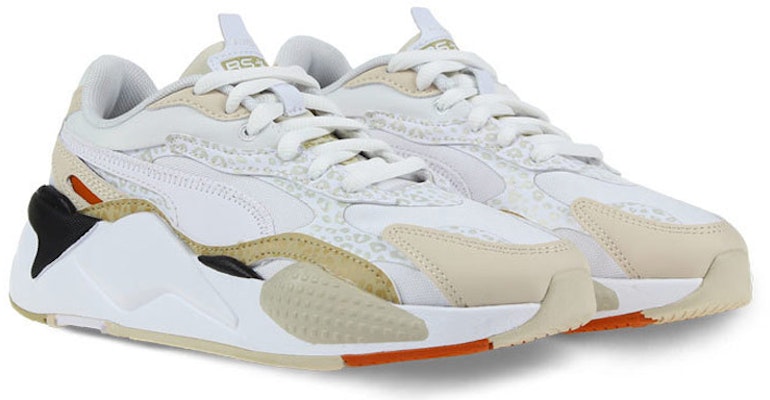 Puma RS-X³ 減震耐磨 低筒運動鞋 女款 白 Lookbook Puma RS-X³ 減震耐磨 低筒運動鞋 女款 白