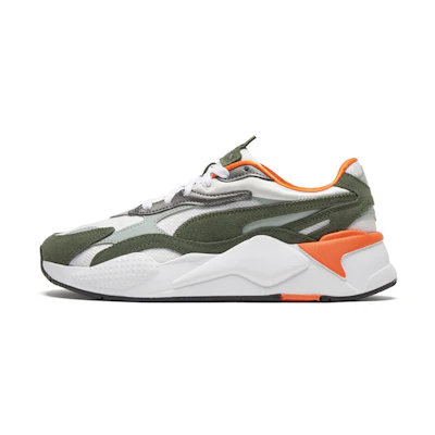 (W) Puma Rs-X3 Mixed Metallicwn'S 'White Green Orange'