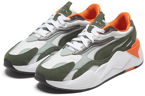 (Women) Puma Rs-X3 Mixed Metallicwn'S 'White Green Orange' 374668-01 Lookbook (Women) Puma Rs-X3 Mixed Metallicwn'S 'White Green Orange' 374668-01