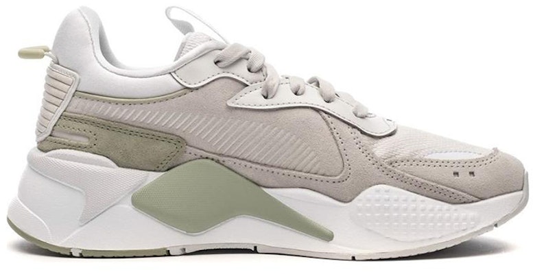 (W) 彪马RS-X Reinvent 灰白绿色运动鞋 371008-12 Order (W) 彪马RS-X Reinvent 灰白绿色运动鞋 371008-12