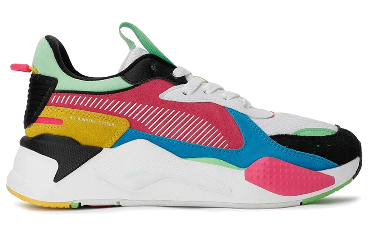Order (W) Puma RS-X Reinvent Kasut Lari Rendah Putih/Multicolor 'Merah' 371008-09