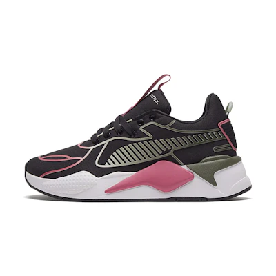 (W) Puma RS-X Tpu Fade Black/White/Pink