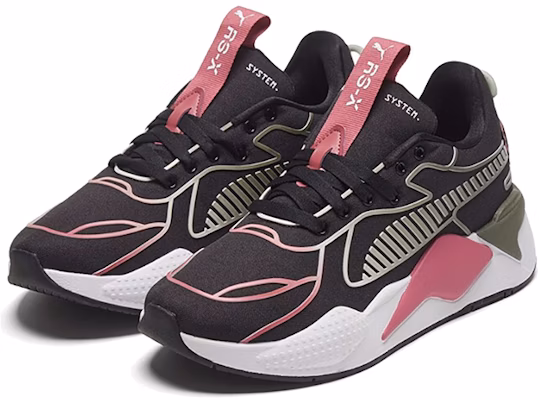 (Women) Puma RS-X Tpu Fade Black/White/Pink 374114-01 Lookbook (Women) Puma RS-X Tpu Fade Black/White/Pink 374114-01