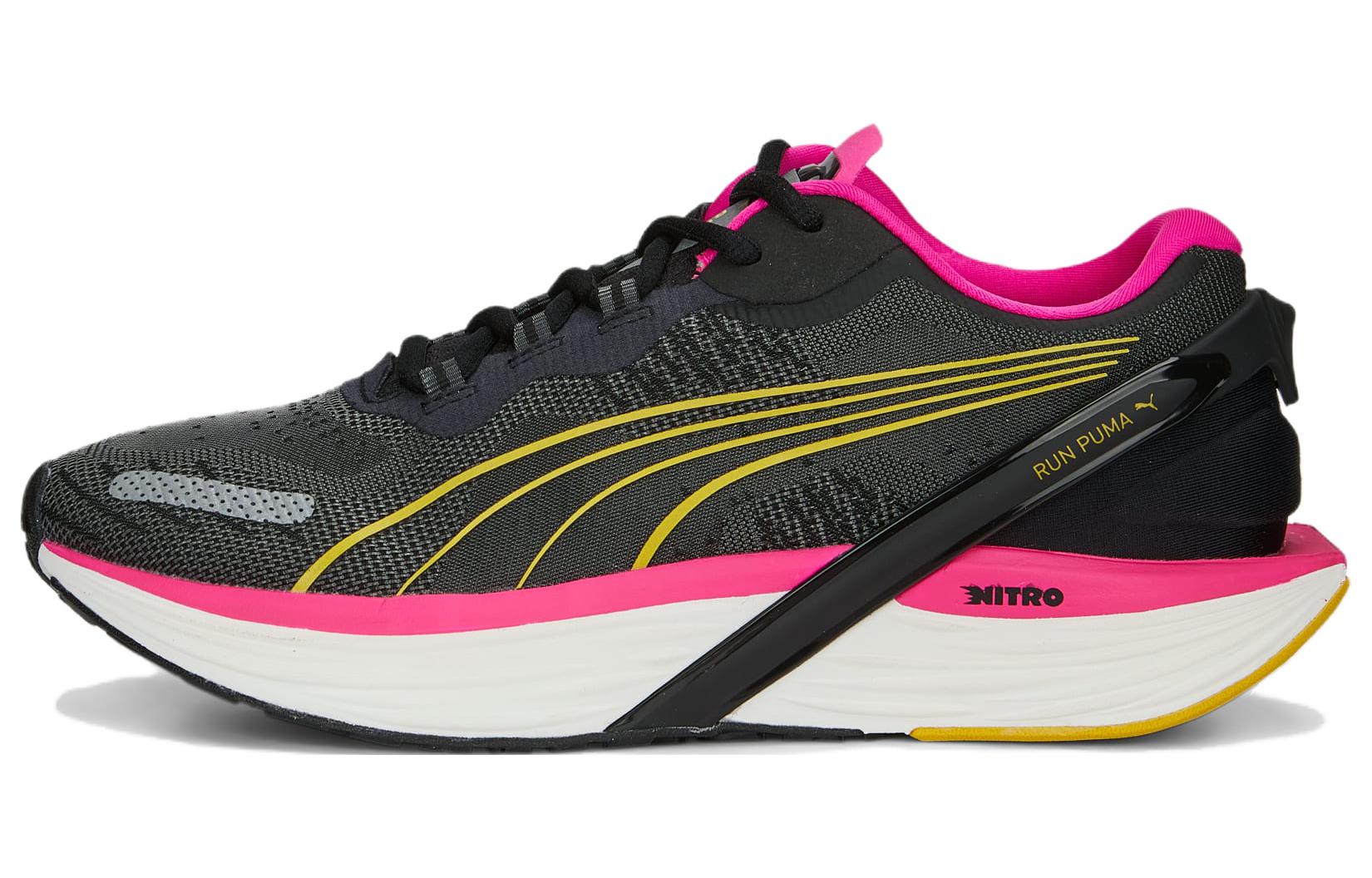 (Women) Puma Run XX Nitro 'Black Pink' 376171-13
