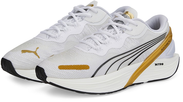 (W) Puma Run XX Nitro 'Putih Hitam Emas' 376171-08 Lookbook (W) Puma Run XX Nitro 'Putih Hitam Emas' 376171-08