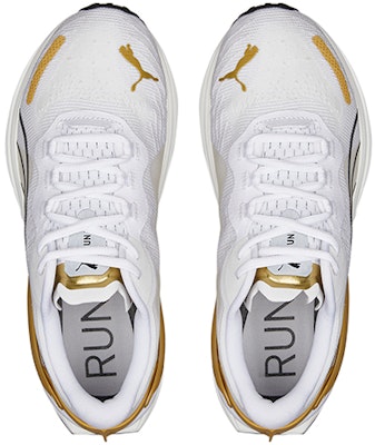 (W) Puma Run XX Nitro 'Putih Hitam Emas' 376171-08 Shop (W) Puma Run XX Nitro 'Putih Hitam Emas' 376171-08