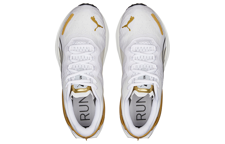 Shop (W) Puma Run XX Nitro ''Wit Zwart Goud'' 376171-08