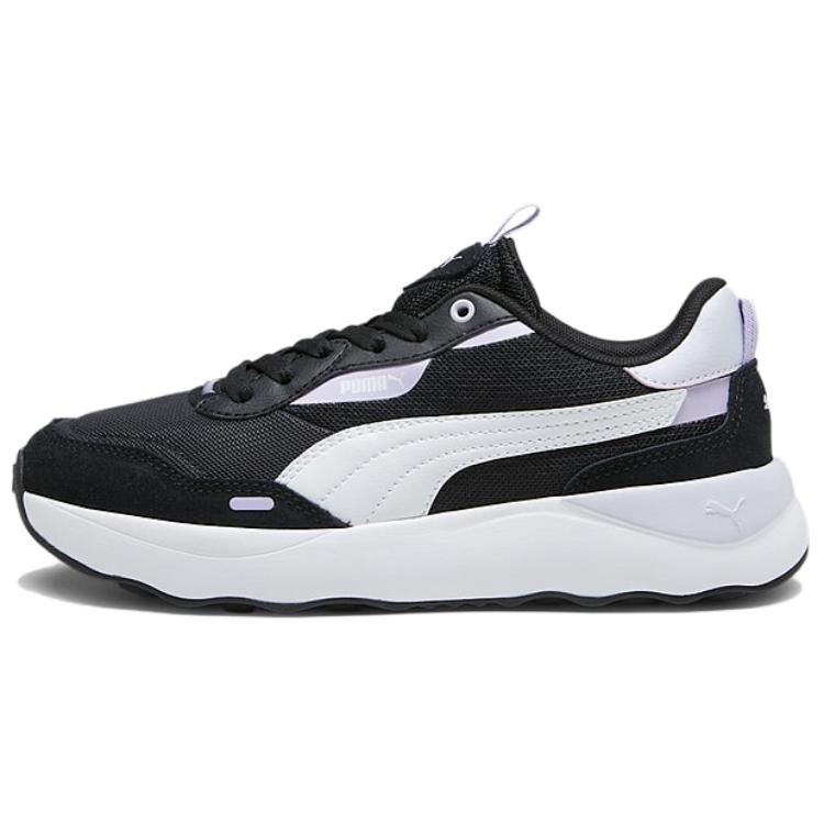 Buy (W) プーマ ランテイムド プラットフォーム "ブラックラベンダー" 392324-03