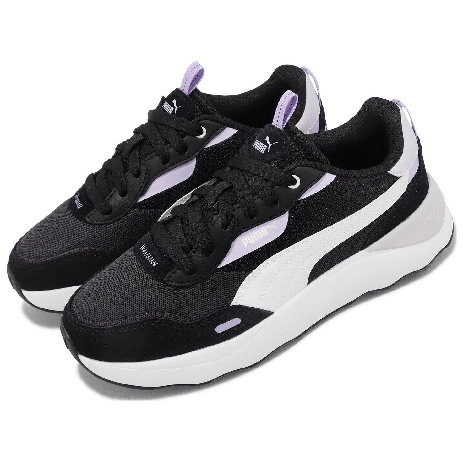 Lookbook (W) プーマ ランテイムド プラットフォーム "ブラックラベンダー" 392324-03