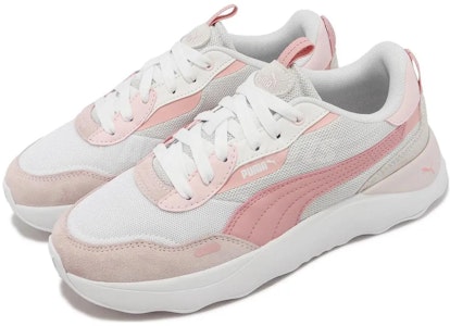 (W) プーマ ランテイムド プラットフォーム "フェザーグレー/フューチャーピンク" 392324-04 Lookbook (W) プーマ ランテイムド プラットフォーム "フェザーグレー/フューチャーピンク" 392324-04