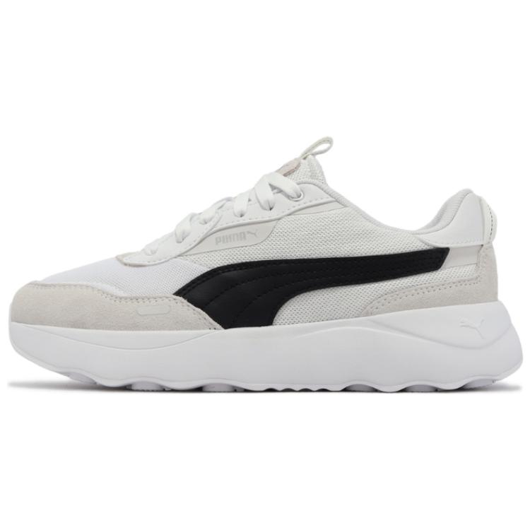 (Women) Puma Runtamed Platform 'White Black'  392324-01