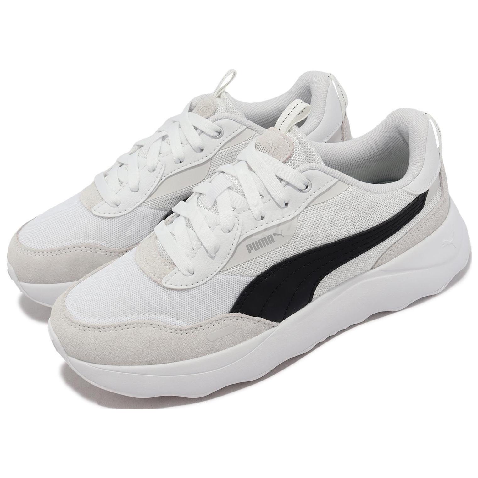Details for (W) Puma Runtamed Platform ''Blanc Noir'' 392324-01
