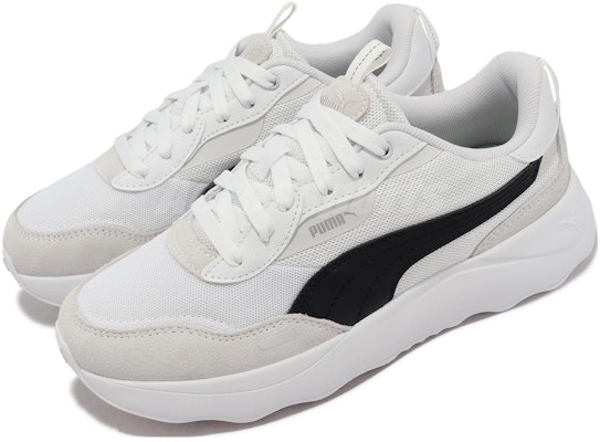 (Women) Puma Runtamed Platform 'White Black' 392324-01 Details for (Women) Puma Runtamed Platform 'White Black' 392324-01