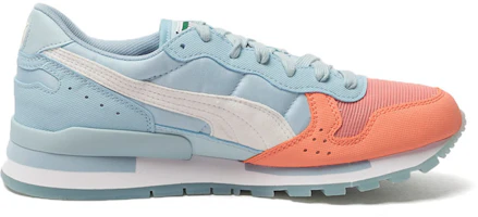 Order Puma Rx-727 基本款 Ripstop 藍黃 女款 跑步鞋