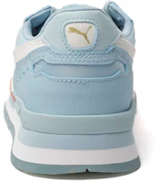 Shop Puma Rx-727 基本款 Ripstop 藍黃 女款 跑步鞋