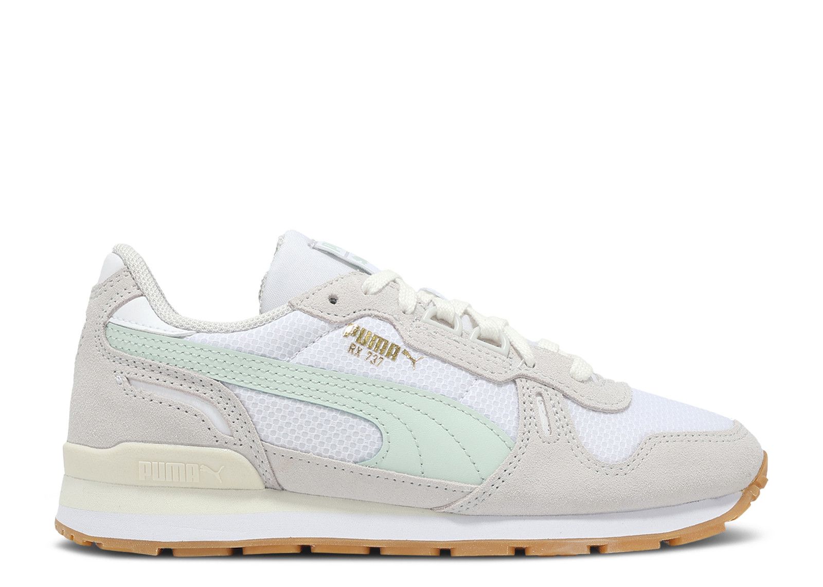 (Women) Puma RX 737 'White Green Gum' 401392-02