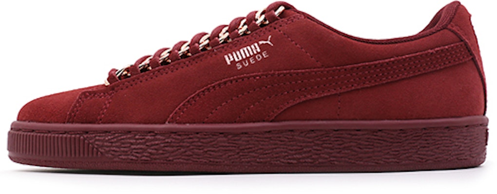 Women Puma S SUEDE CLASSIC X CHAINS POMEGRANATE 367352 03 Novelship