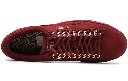 (W) Puma S SUEDE CLASSIC X CHAINS POMEGRANATE 圖 4