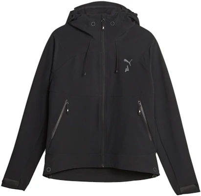 (W) Puma SEASONS Chaqueta Softshell Negra con Capucha Manga Larga Fit Casual Running 524117-01 Buy (W) Puma SEASONS Chaqueta Softshell Negra con Capucha Manga Larga Fit Casual Running 524117-01